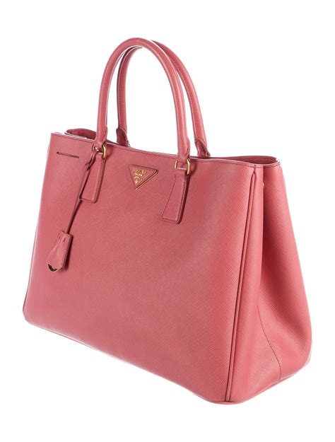 prada red saffiano handbag|prada saffiano lux tote large.